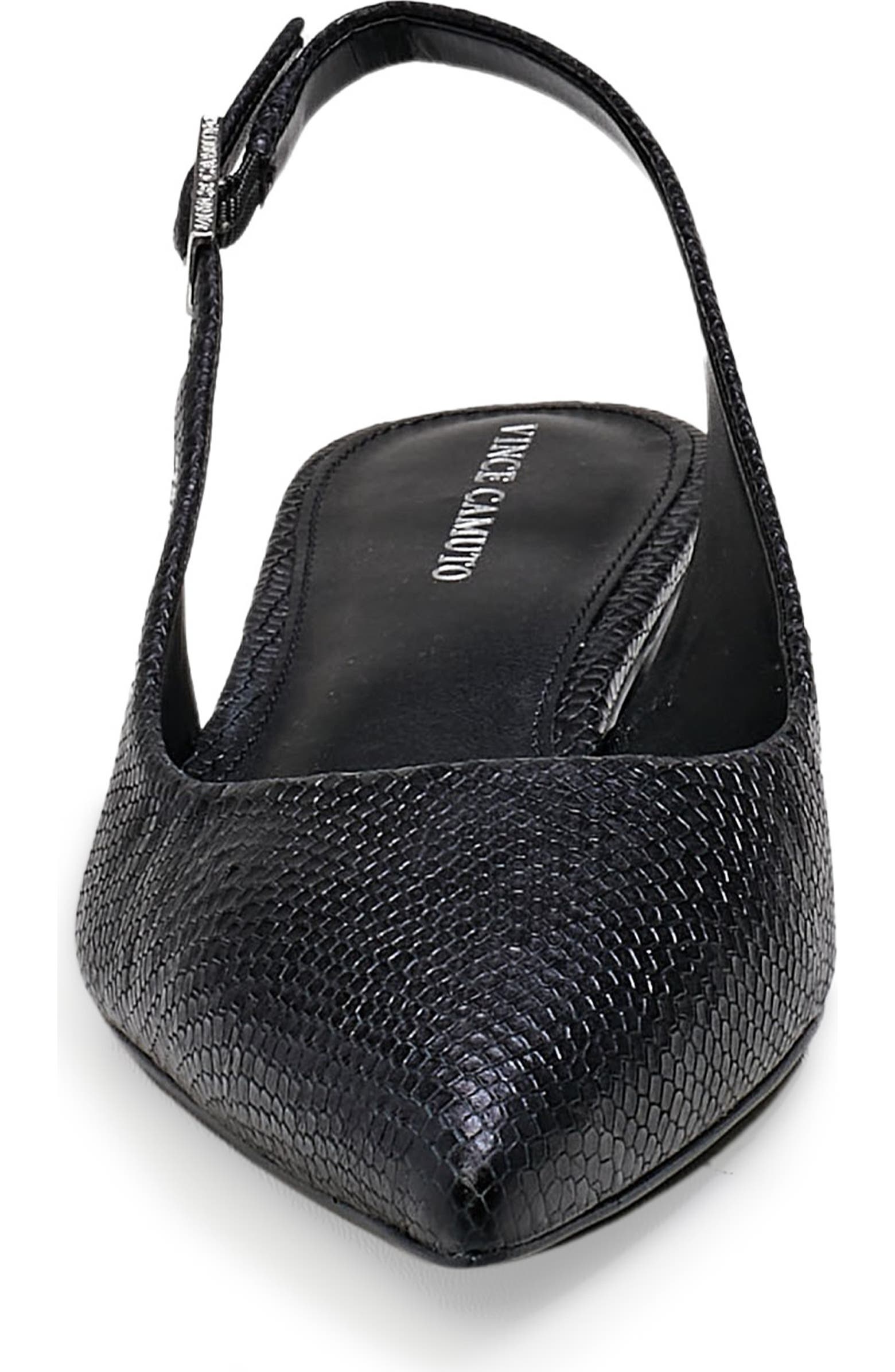 Vince Camuto Jesander Pointed Toe Slingback Flat (Women) | Nordstrom