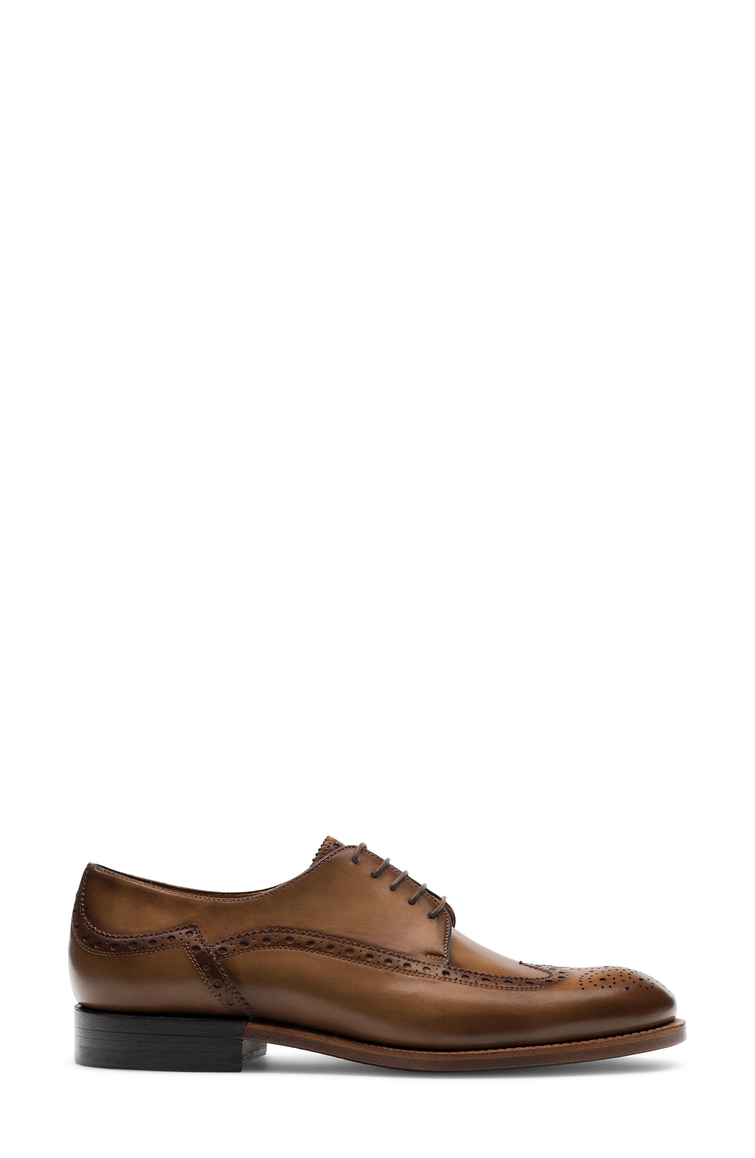Lori Wingtip Derby, Alternate, color, TAUPE