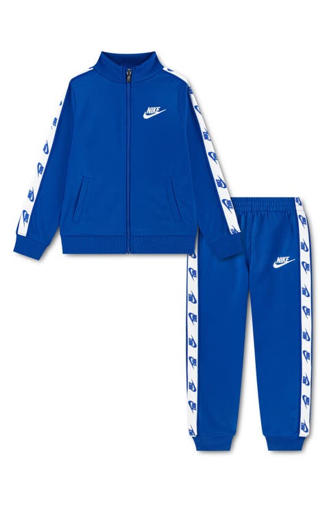 Kids' Logo Tape Track Jacket & Joggers Set