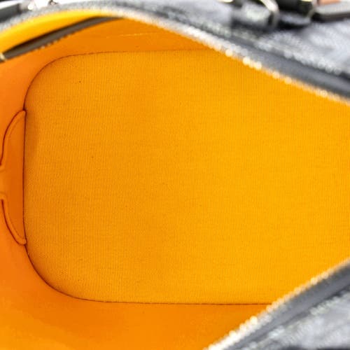 Pre-owned Goyard Goyard Vendome Bag Coated Canvas Mini In Gray