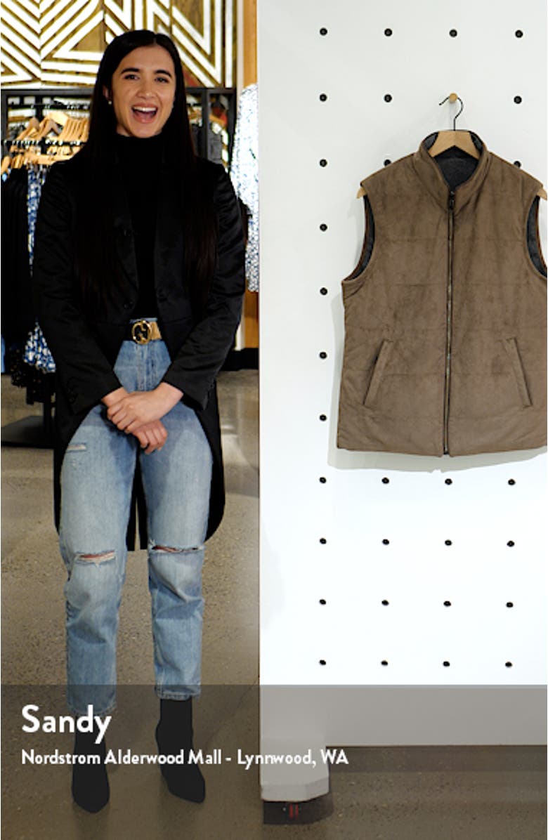 Reversible Quilted Vest, sales video thumbnail