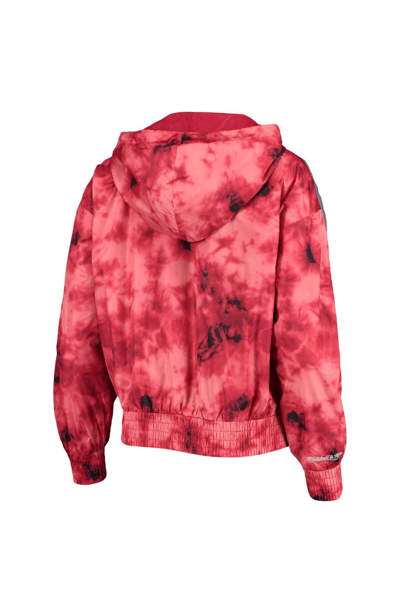 Mitchell & Ness Women's Mitchell & Ness Red Kansas City Chiefs Galaxy Full-Zip Windbreaker Hoodie Jacket, Alternate, color, 