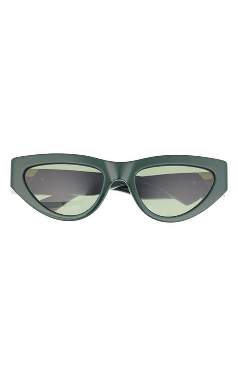 55mm Cat Eye Sunglasses
