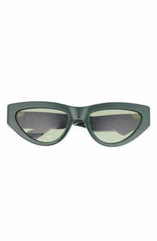 Bottega Veneta 55mm Cat Eye Sunglasses