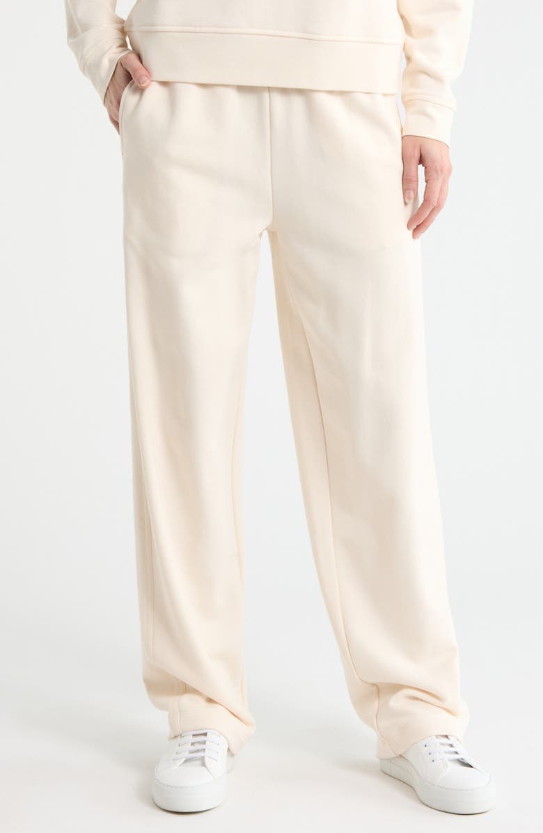 Vince Cotton Wide Leg Sweatpants, Main, color, Chiffon