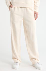 Vince Cotton Wide Leg Sweatpants