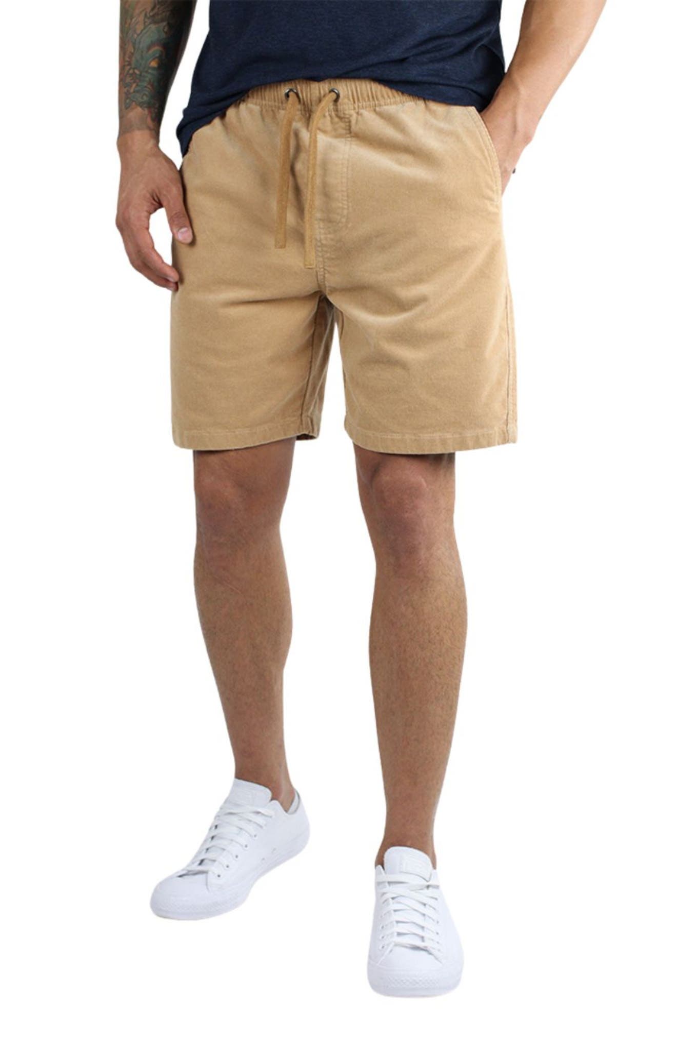 JACHS Stretch Corduroy Pull-On Shorts