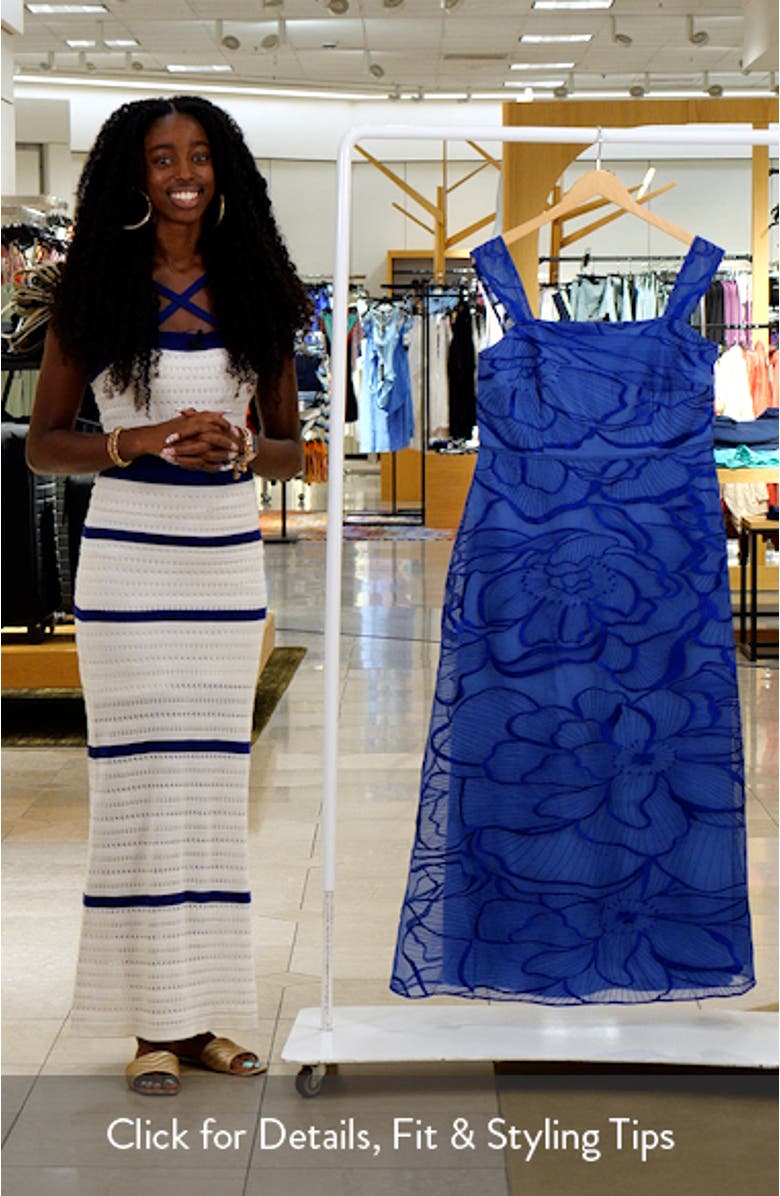 Odessa Floral Embroidery Gown, sales video thumbnail