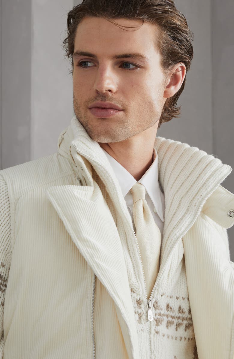 Brunello Cucinelli Silk necktie, Alternate, color,