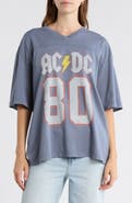 Junk Food AC/DC Back in Black '80 Tour Graphic T-Shirt