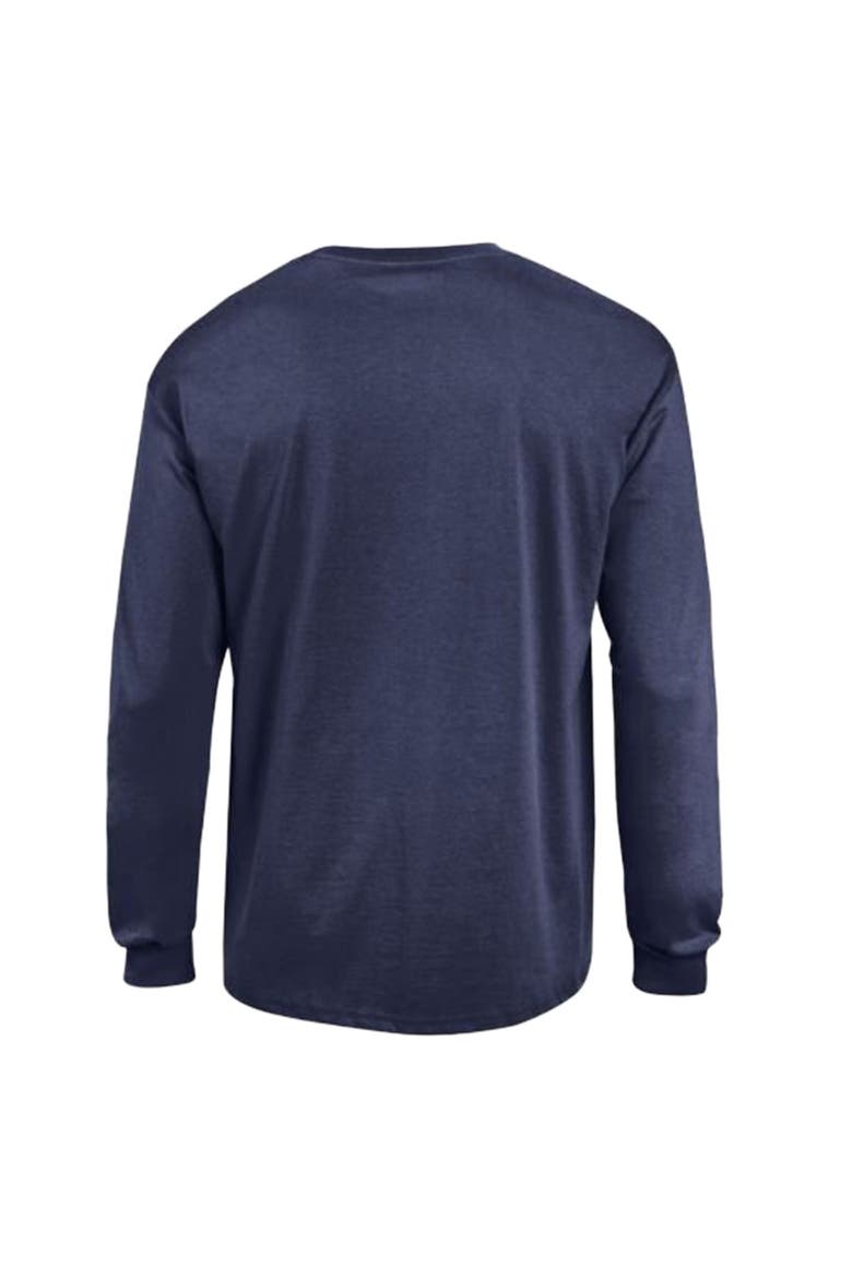 Men's Champion Navy Chicago Bears Arch Over Logo Long Sleeve T-Shirt, Alternate, color, Navy
