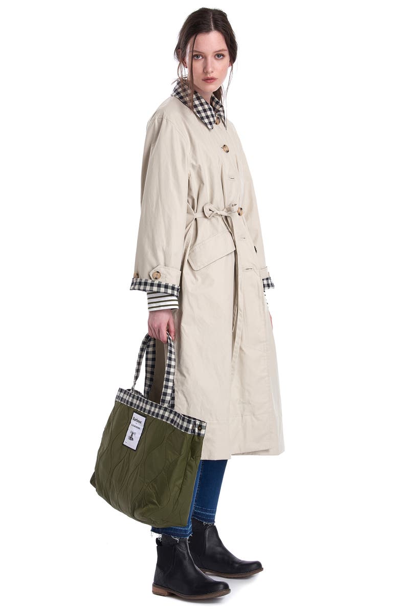 Barbour x ALEXACHUNG Glenda Casual Jacket, Alternate, color,