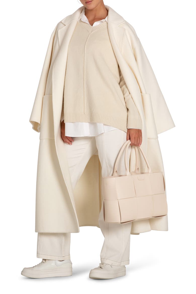 Wonder Of You Cashmere Blend Oversized Jumper, Alternate, color, Cream