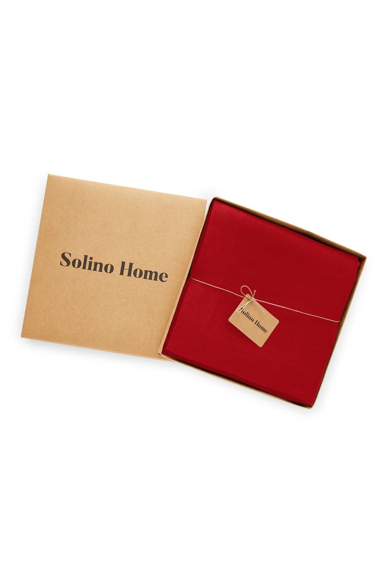 Linen Tablecloth - Sonoma, Alternate, color, Red