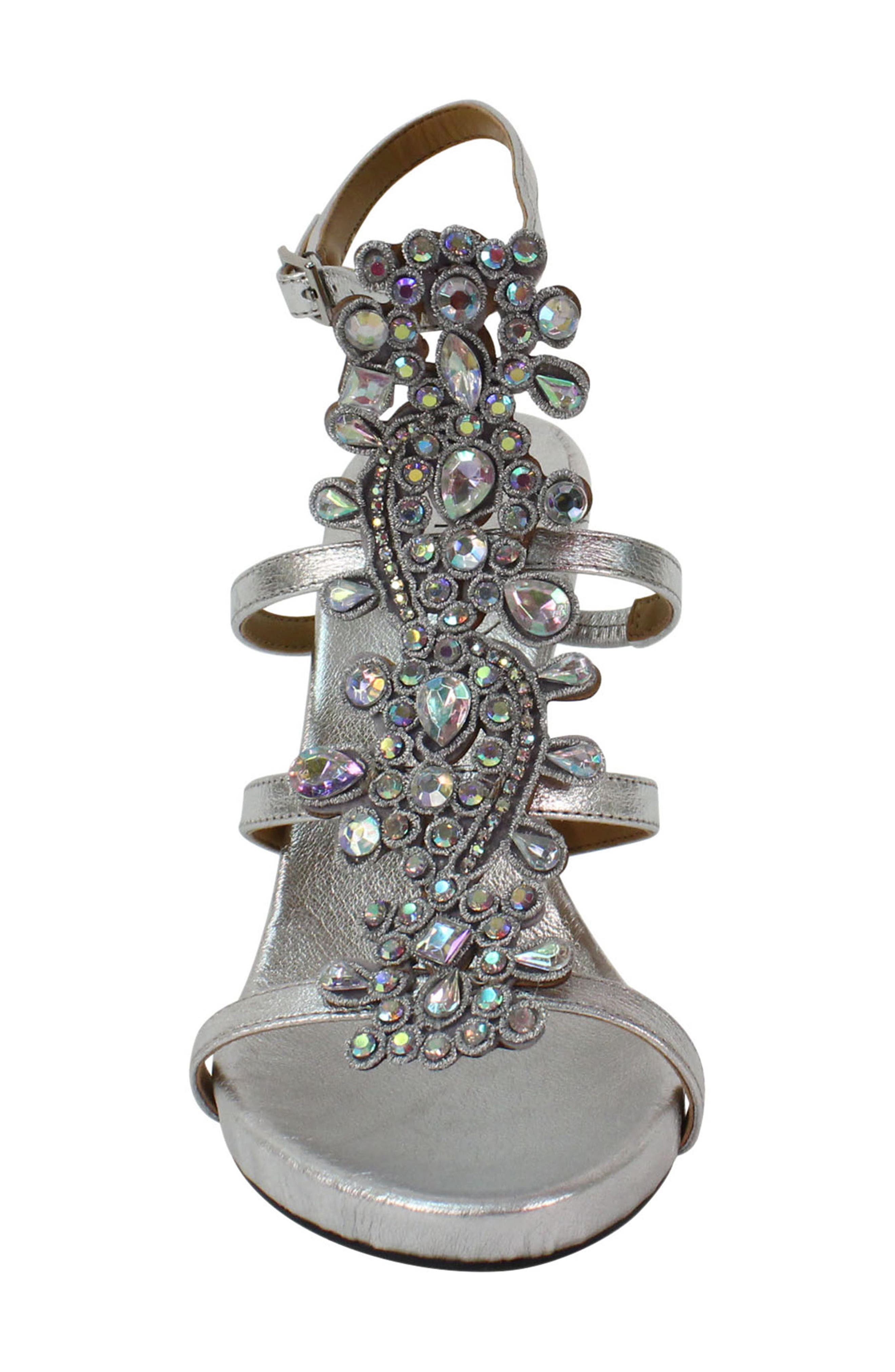 J. Reneé J.Reneé Embellished Strappy Sandal, Alternate, color, 