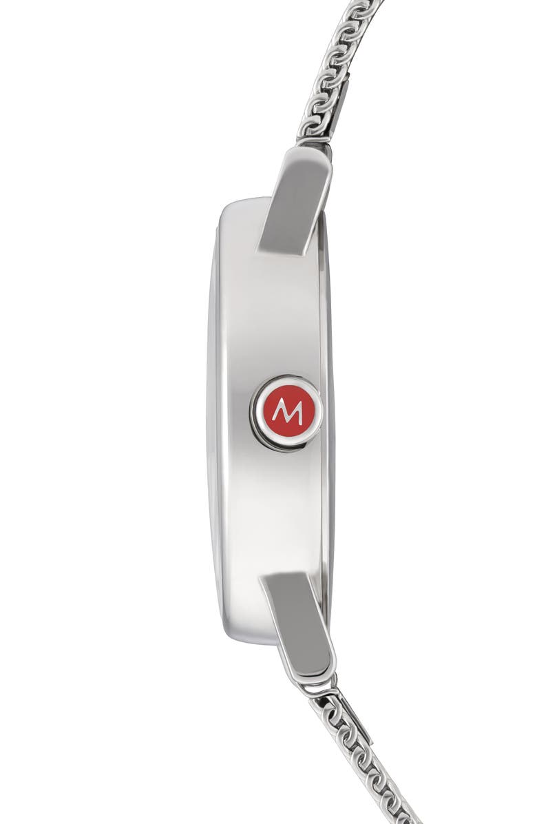 MONDAINE (Evo)lution Mesh Strap Watch, 35mm, Alternate, color,