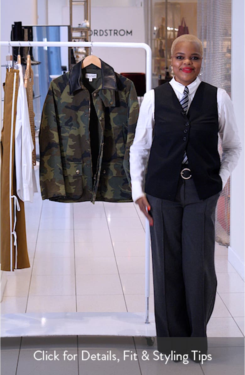Andrew Stretch Cotton Military Jacket, sales video thumbnail