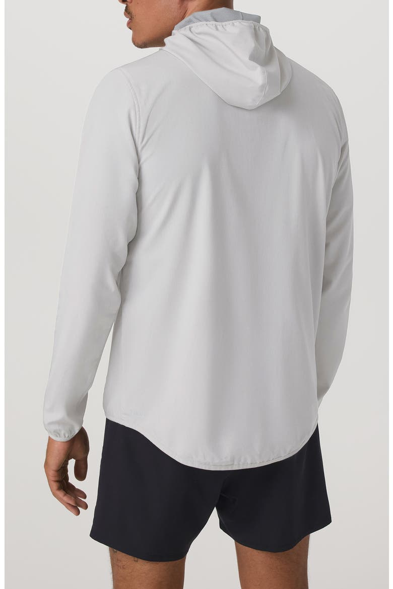 Outdoor Trainer Shell, Alternate, color, GREY MIST LINEN TEXTURE