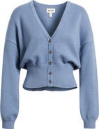 Open Edit Rib Waist Cardigan