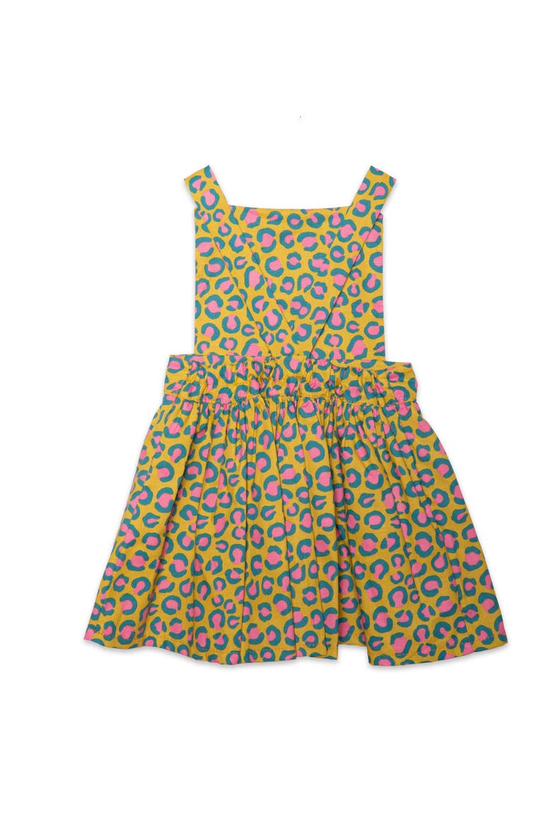 Pinafore Dress, Alternate, color, Cheetah
