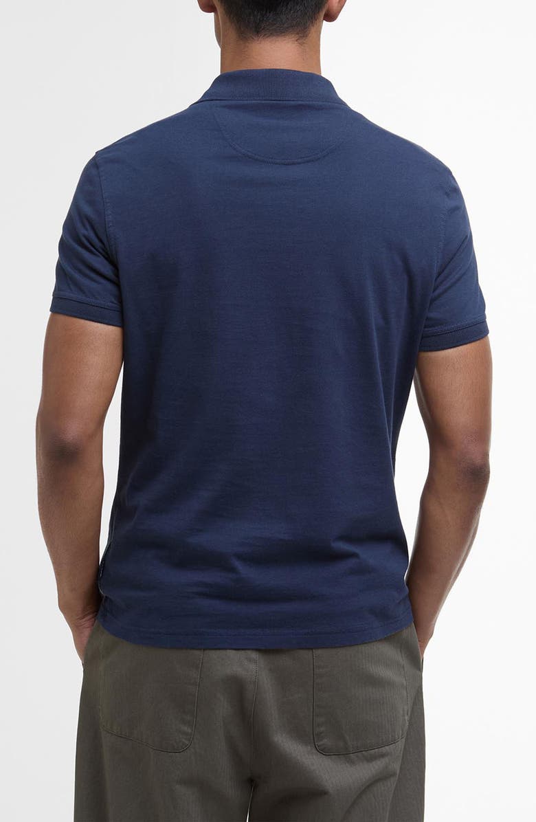 Barbour Tothil Tailored Fit Polo, Alternate, color, Navy