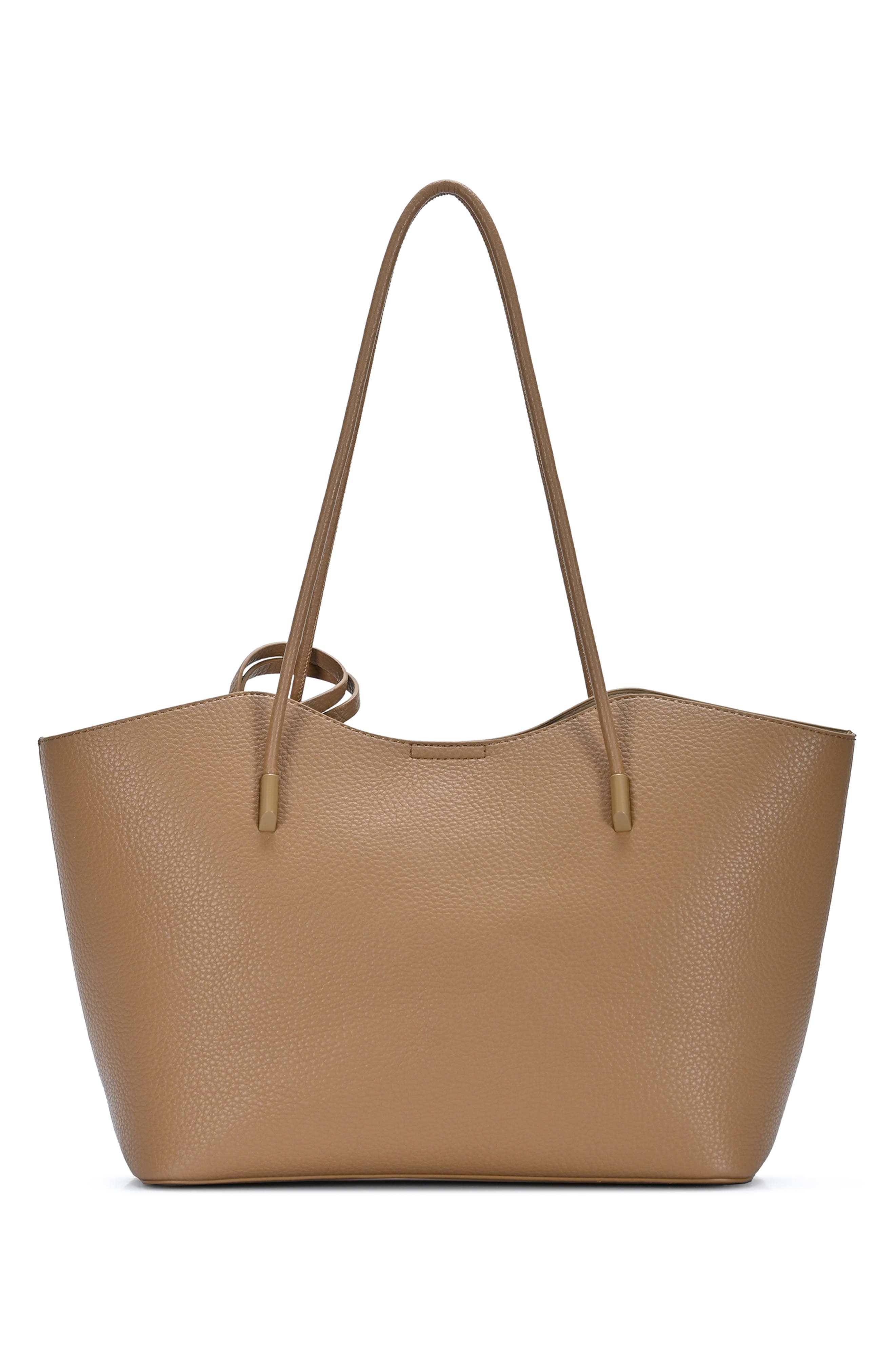 Antik Kraft Tote Bag with Pouch, Alternate, color, Tan