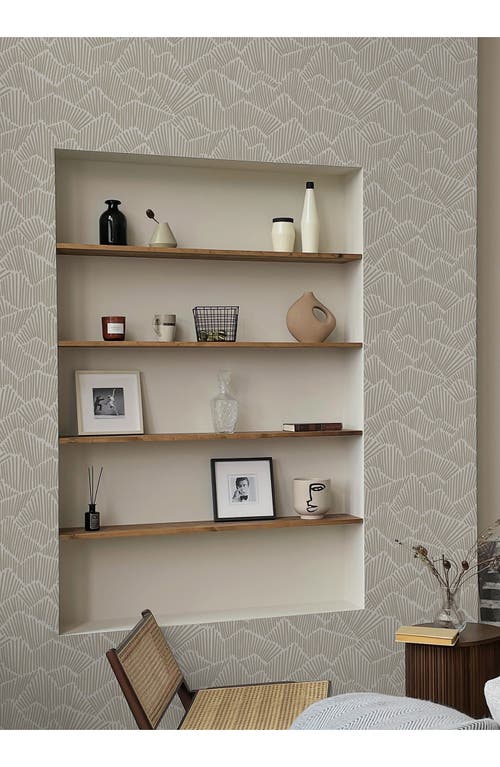Wallpops Ridge Valley Peel & Stick Wallpaper In Neutral