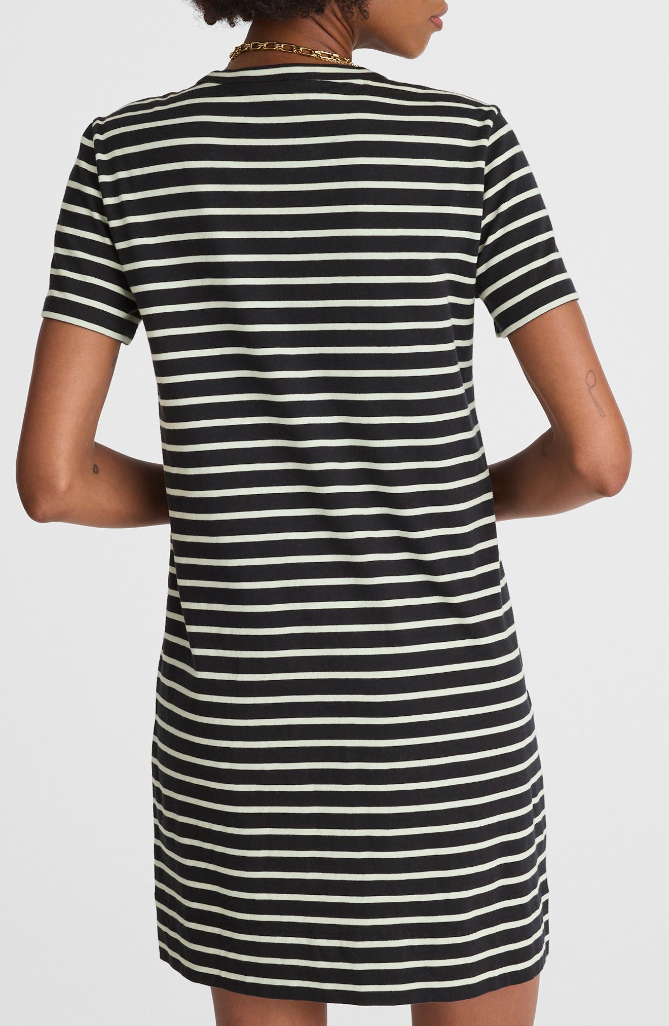 Stripe T-Shirt Minidress - image 4