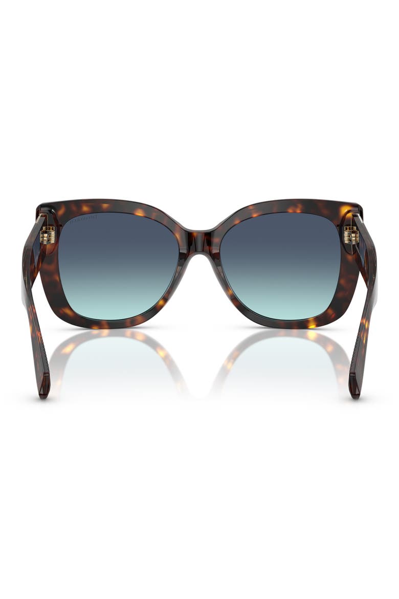 55mm Gradient Square Sunglasses, Alternate, color, HAVANA