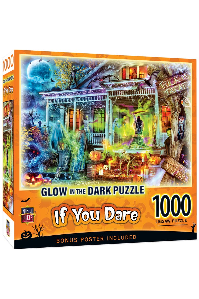 If You Dare 1000 Piece Glow Puzzle, Main, color, Multicolor
