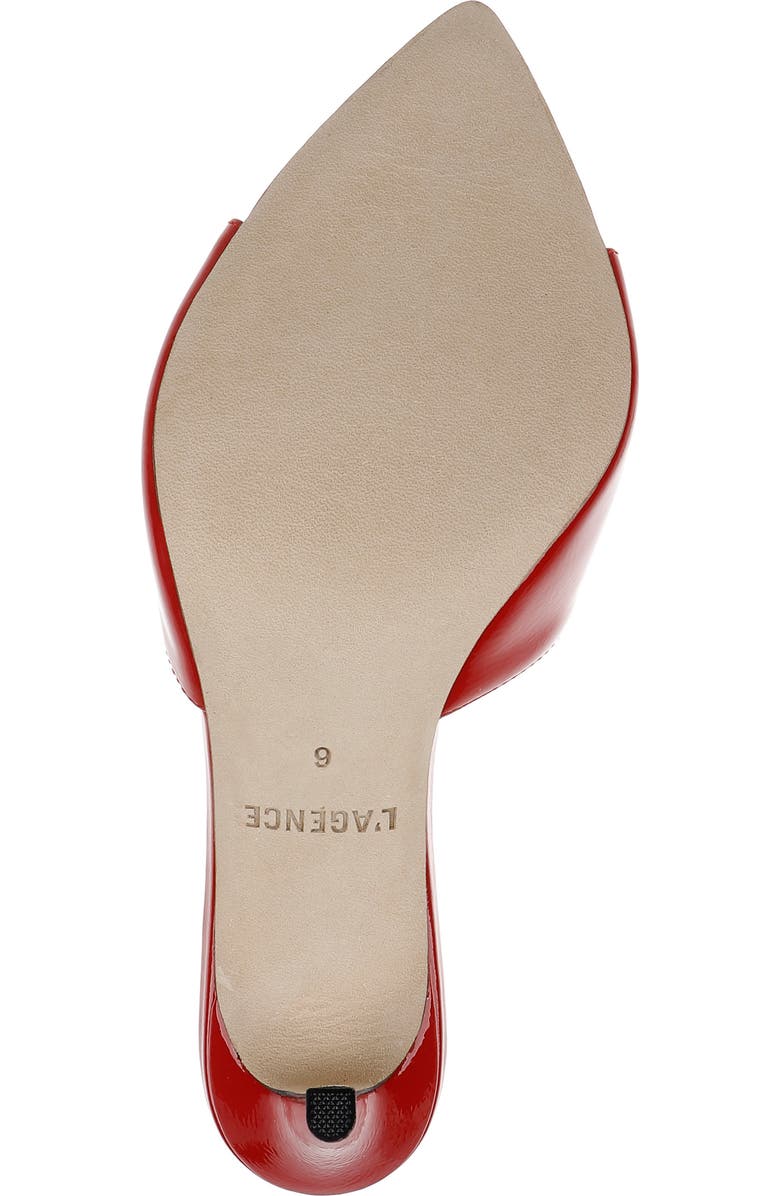 L'AGENCE Lolita VII Slide Sandal, Alternate, color, Red Patent