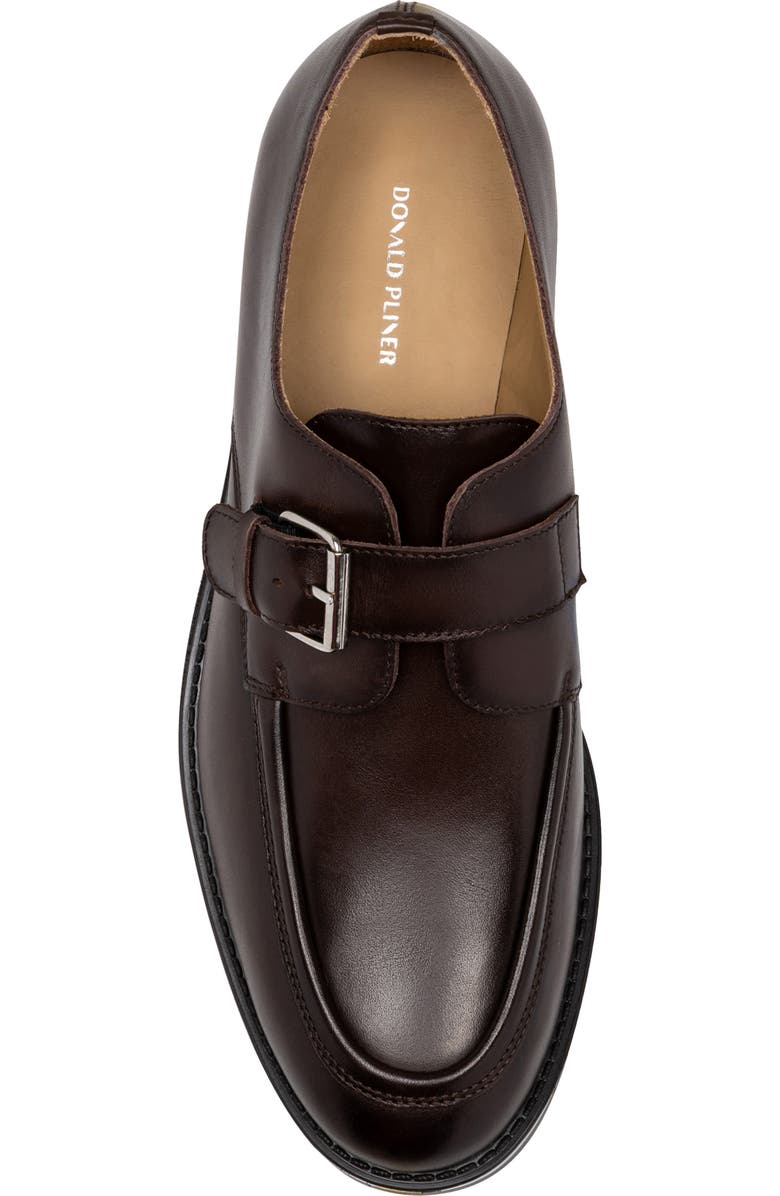 Donald Pliner Calan Monk Strap Shoe, Alternate, color, Dark Brown