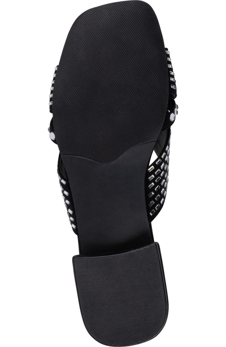 GOOD CHOICE NEW YORK Elara Embellished Slide Sandal, Alternate, color, Black
