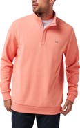 TravisMathew Cloud 2.0 Quarter Zip Pullover