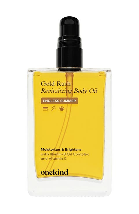 Gold Rush Brightening Antioxidant-Rich Body Oil with Vitamin C