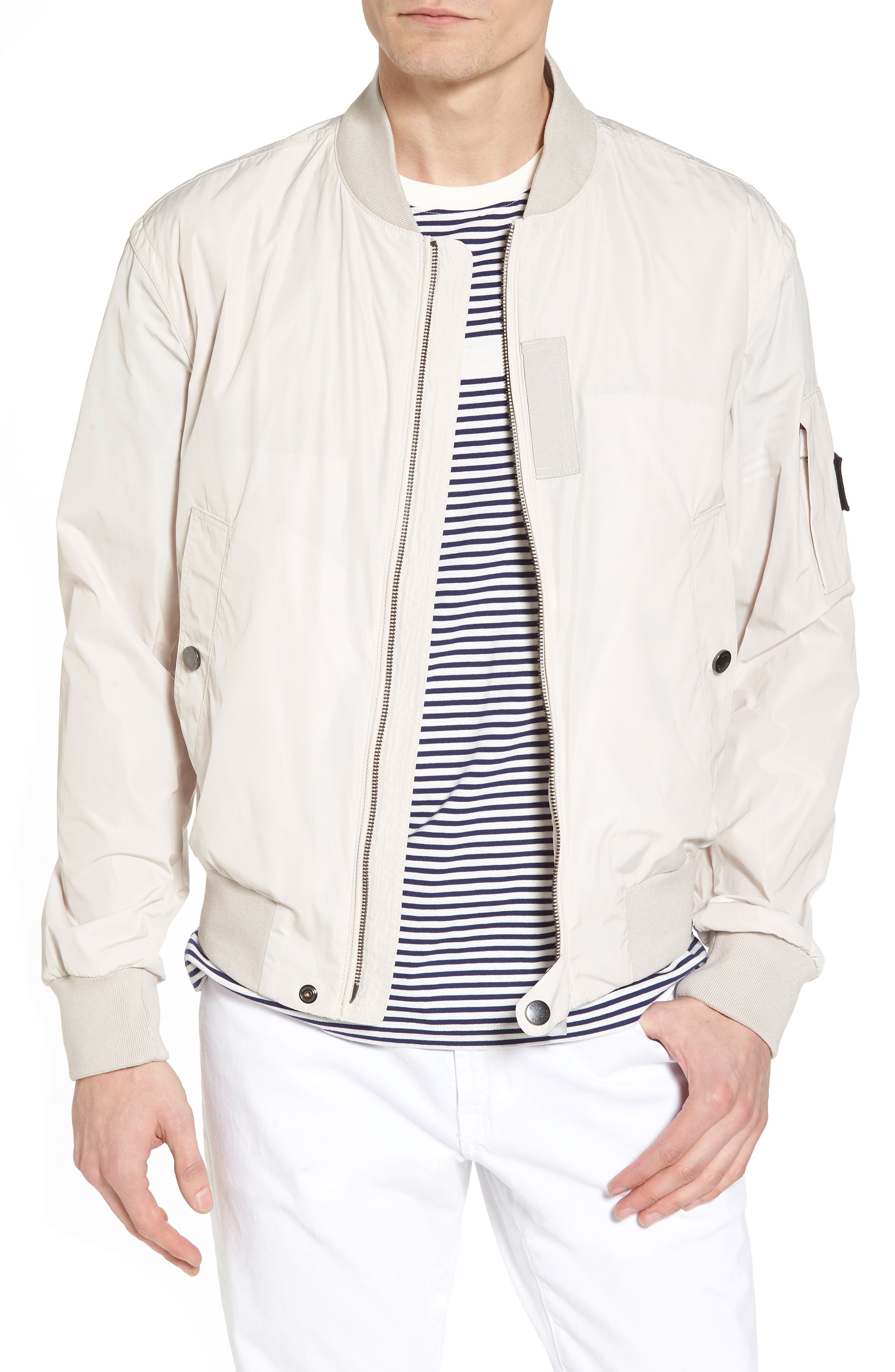 BOSS Regular Fit Bomber Jacket (Men) | Nordstrom