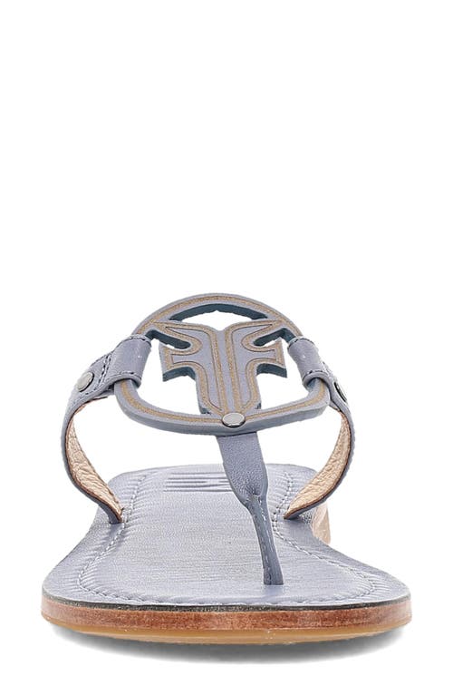 Frye Taylor Logo Sandal In Azul