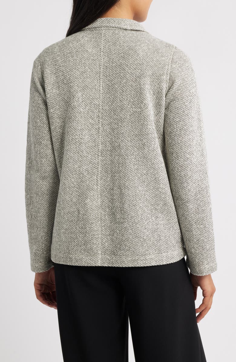 Eileen Fisher Organic Cotton Blazer, Alternate, color, Ash