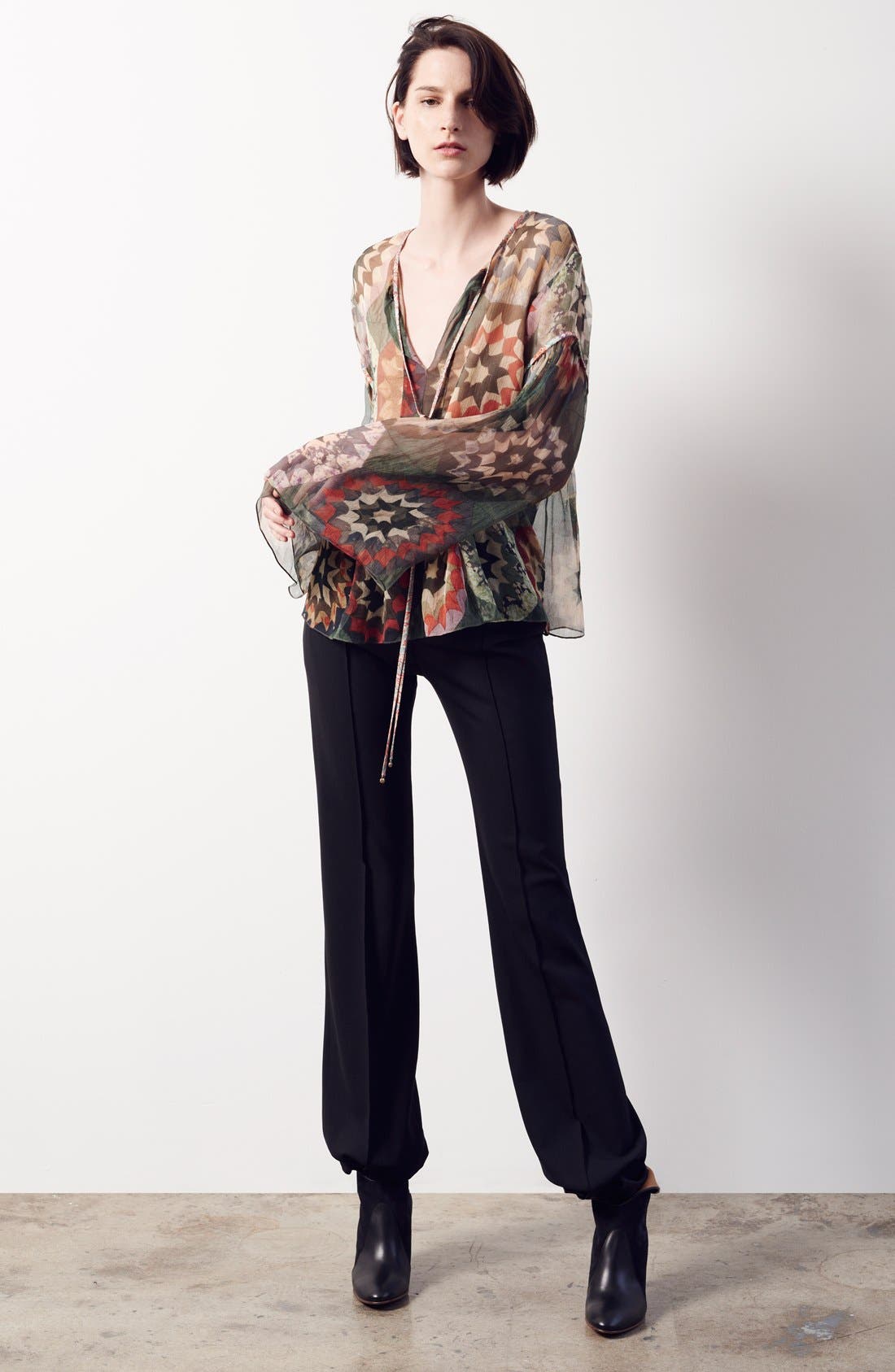 Chloé Foldover Bootie, Alternate, color, 