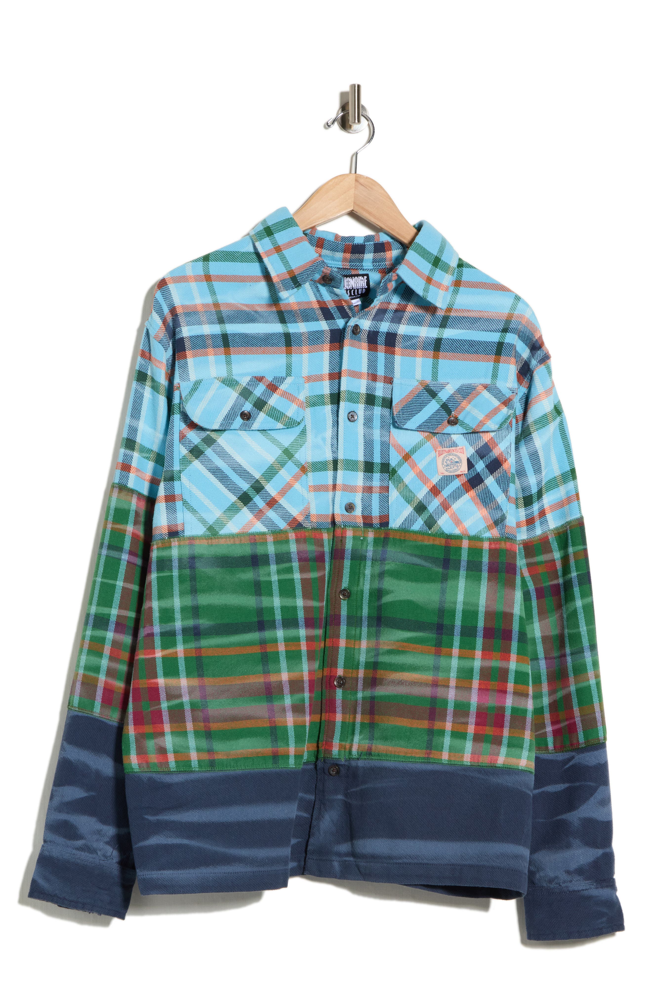 Billionaire Boys Club Plaid Cotton Button-Up Shirt