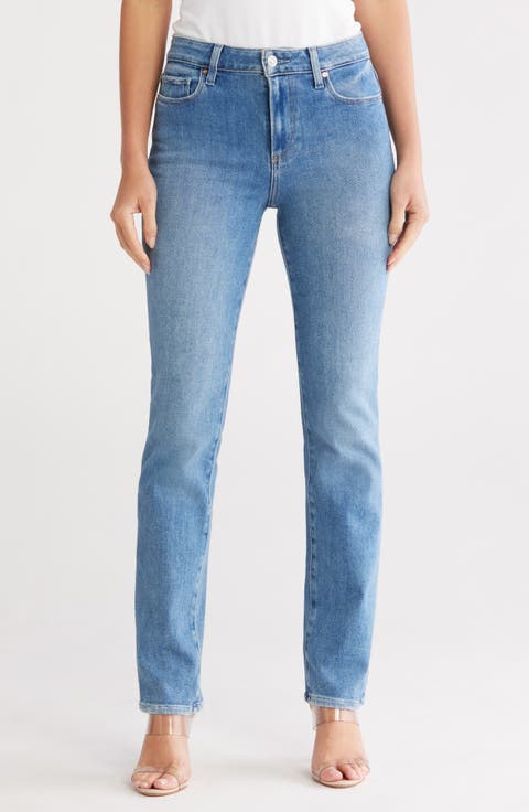 Cindy High Waist Straight Leg Jeans (Princess)