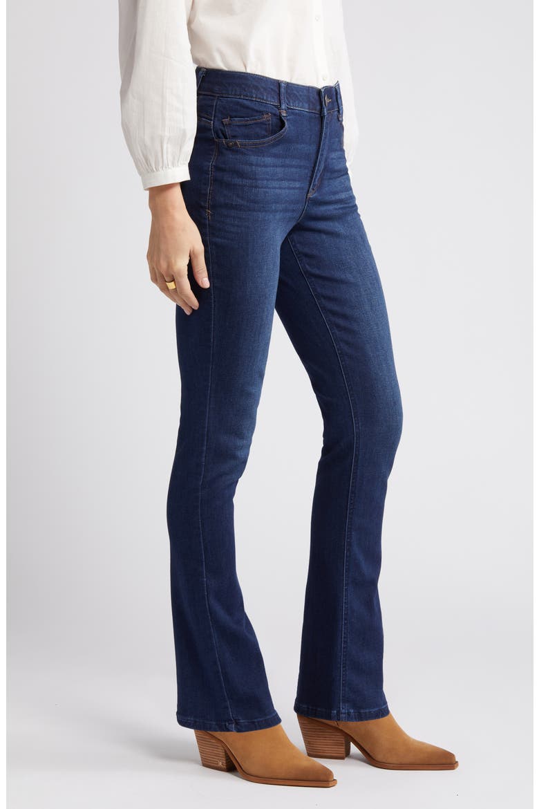 Brittany High Waist Baby Bootcut Jeans, Alternate, color, BLUE