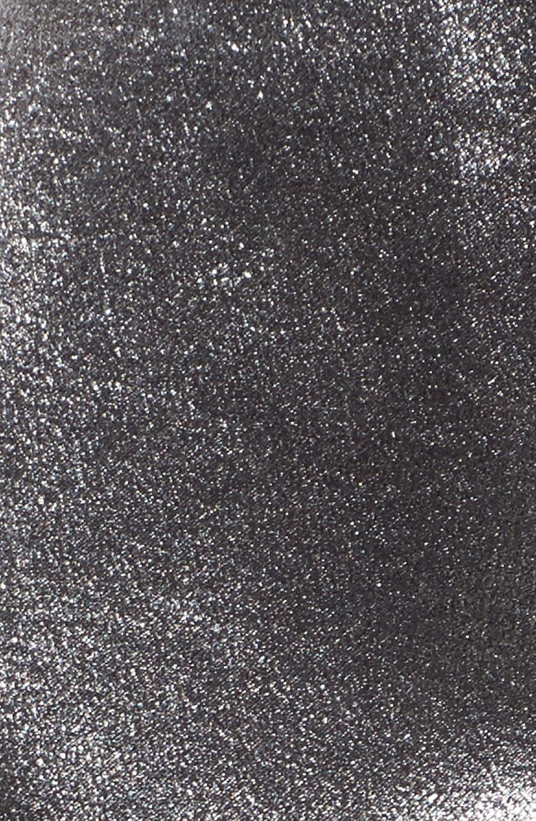 Topshop Metallic Suit Trousers, Alternate, color, 