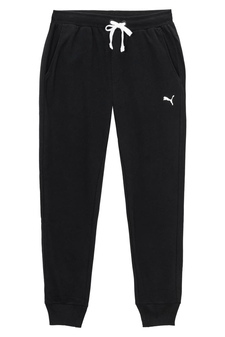 Drawstring Lounge Joggers, Alternate, color, BLACK