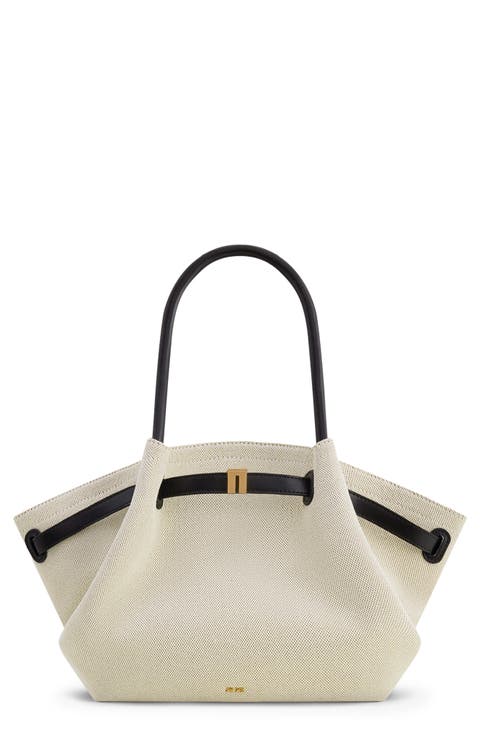 Medium Hana Faux Leather Tote