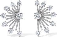 Mindi Mond 18k Gold Diamond Spark Earrings