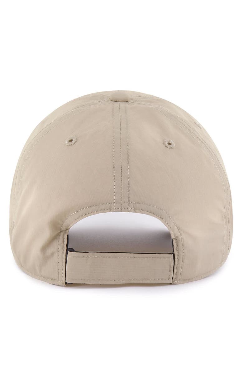 '47 Men's '47 Khaki Michigan Wolverines Clean Up brrr° Adjustable Hat, Alternate, color, Khaki