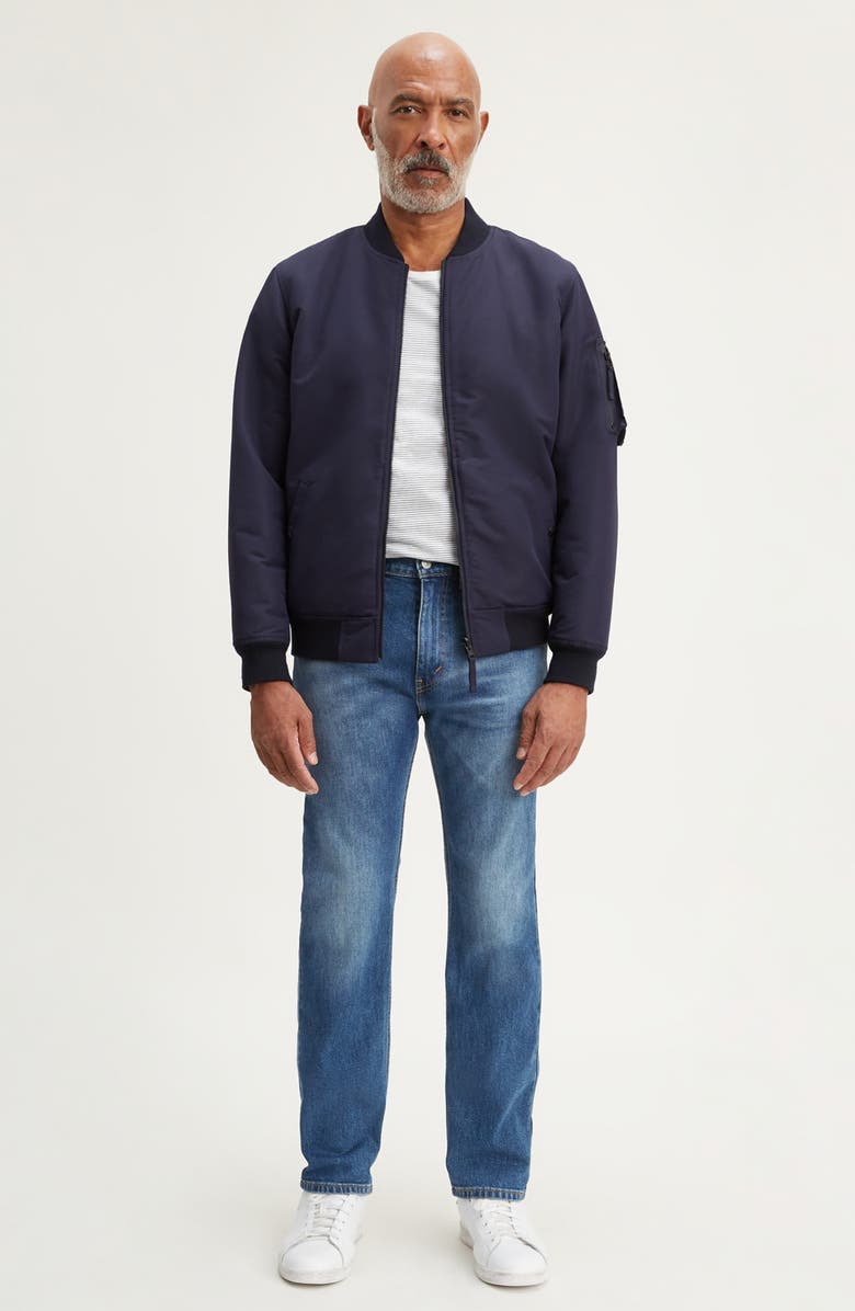 Levi's<sup>®</sup> 505 Regular Straight Leg Jeans - 30-32" Inseam, Alternate, color,