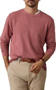 Faherty Organic Cotton Blend French Terry Long Sleeve T-Shirt