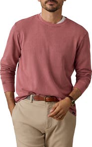 Faherty Organic Cotton Blend French Terry Long Sleeve T-Shirt